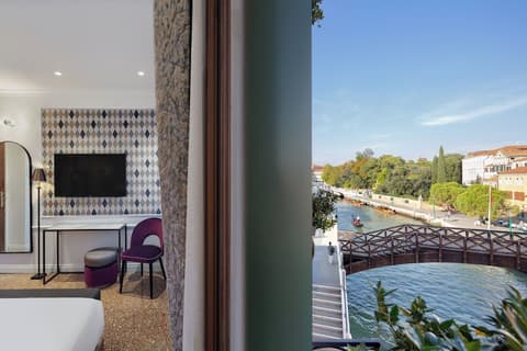 Hotel Arlecchino, View from room