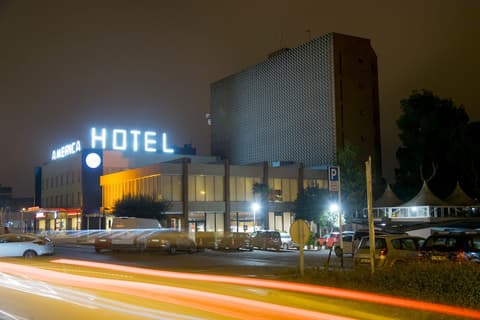 Hotel America, Front of property - evening/night