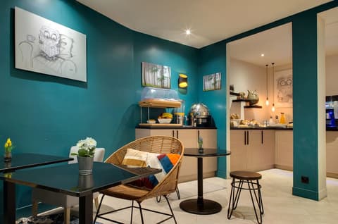 Chouette Hôtel, Breakfast area