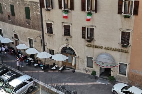 Hotel Accademia Trento, Front of property