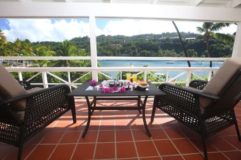 Marigot Beach Club and Dive Resort, Balcony
