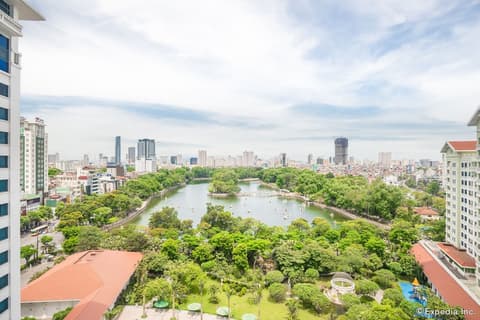 Hanoi Daewoo Hotel, View from room
