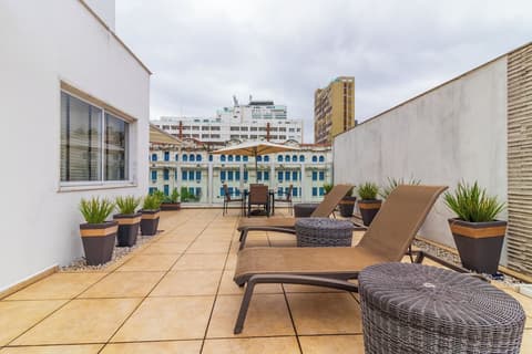 Parque Balneário Hotel Santos by Castelo Itaipava, Terrace/patio