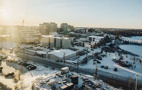 The Explorer Hotel Yellowknife, View from room