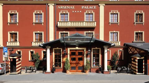 Hotel Diament Arsenal Palace Katowice/Chorzów, Front of property
