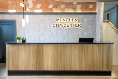Hotel München City Center affiliated by Meliá, Reception