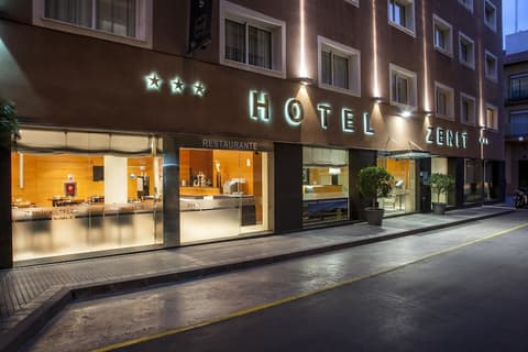 Hotel Zenit Malaga, Front of property - evening/night