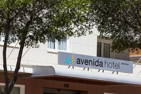 Avenida Hotel Almería, Front of property