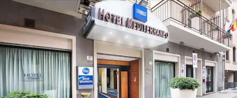 Best Western Hotel Mediterraneo, Property entrance