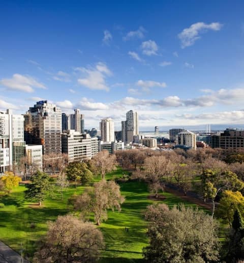 Radisson on Flagstaff Gardens Melbourne, View from property