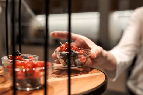 Stadtoase Kolping Hotel, Breakfast area