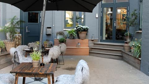 Ibsens Hotel, Terrace/patio