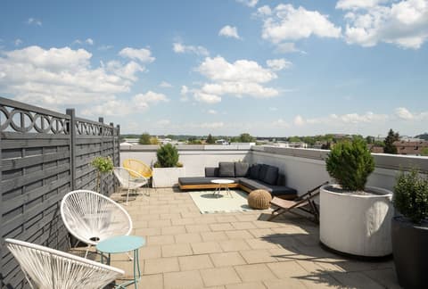 QU Hotel Augsburg, Rooftop terrace