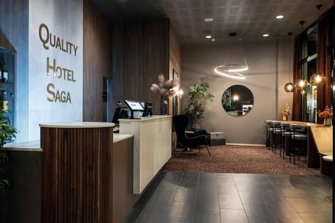 Quality Hotel Saga, Lobby