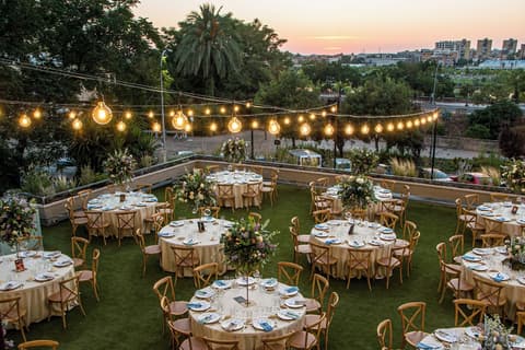 Sercotel Gran Hotel Zurbarán, Outdoor banquet area