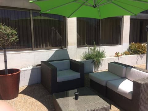 Hotel Meia Lua, Terrace/patio