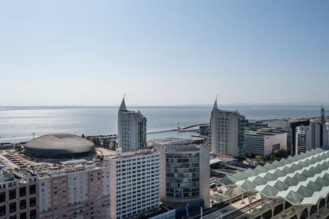 Meliá Lisboa Oriente, Aerial view