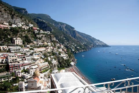 Hotel Reginella Positano, View from room
