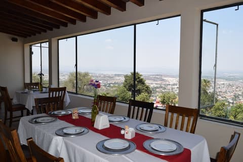 Mirador del Frayle, Breakfast area