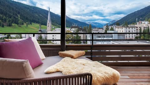 Morosani Schweizerhof, View from room