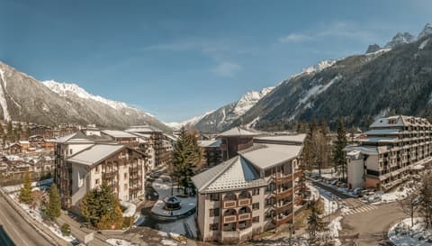 Résidence Pierre & Vacances Chamonix La Rivière, Aerial view