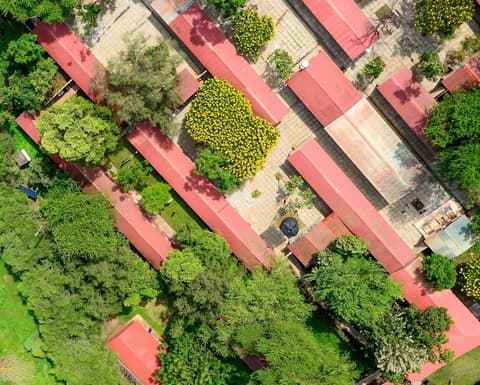 Amboseli Serena Safari Lodge, Aerial view