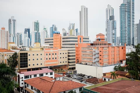 Hotel Latino, Aerial view