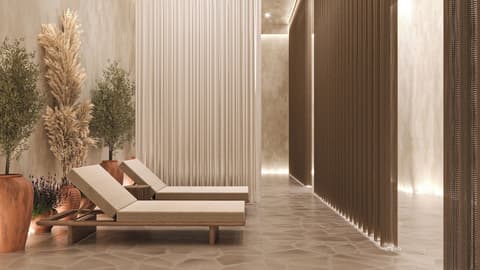 Ducale Lara, Spa reception