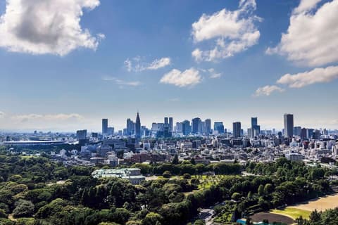 Hotel New Otani Tokyo Garden Tower, View from room