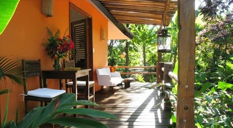 Pousada Calypso, Terrace/patio