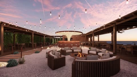 Kouros Palace Hotel, Rooftop terrace