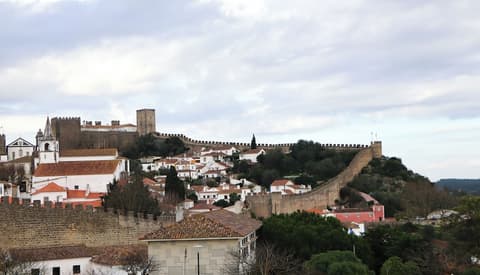 Hotel Louro, City view from property