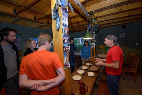 Hostel del Glaciar Pioneros, Restaurant