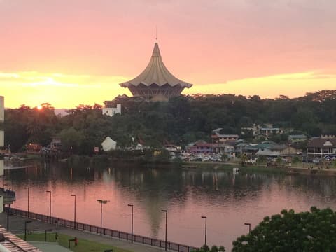 Woodpecker Lodge Kuching, View from property