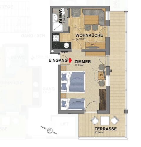 Hotel Garni Schönblick, Floor plan