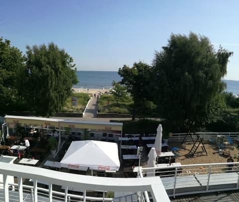Pomarańczowa Plaża, Balcony view