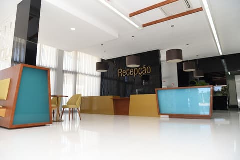 Hotel Pedras Salgadas, Reception