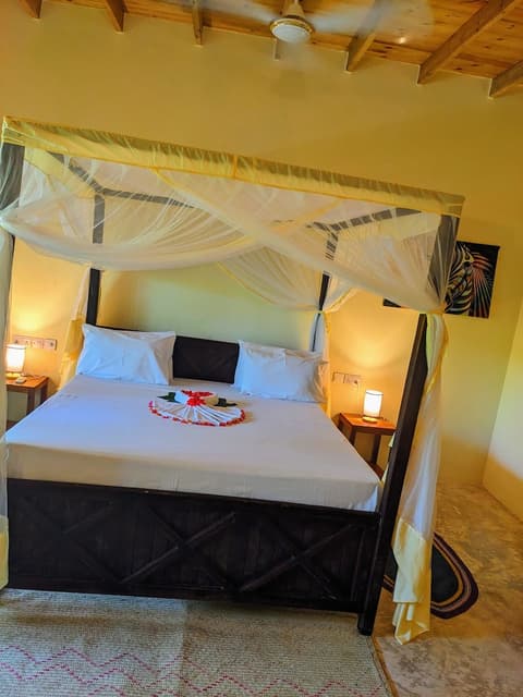 Hapahapa Zanzibar bungalows, Room