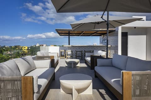 Coralia Boutique Hotel Cozumel, Rooftop terrace