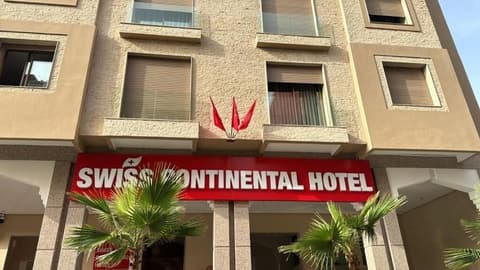 Swiss Continental Hotel, Front of property