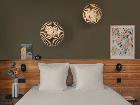 Hôtel Le Bout du Parc, Room