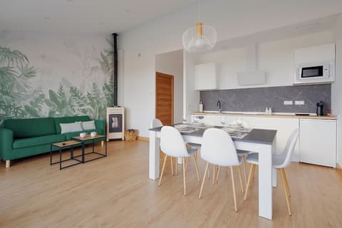 Balcón de Gijón, apartamentos boutique, Private kitchen