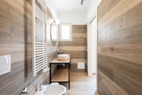 La Perla del Mare Rooms, Bathroom