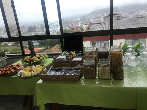 Cattoni Hotel, Breakfast buffet