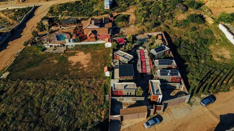 Entre Vides Valle de Guadalupe, Front of property