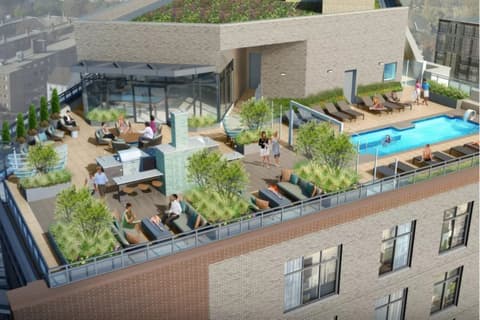 Global Luxury Suites Bethesda Chevy Chase, Rooftop pool