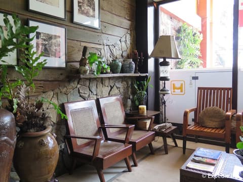 Las Casitas de Angela Hotel, Lobby sitting area