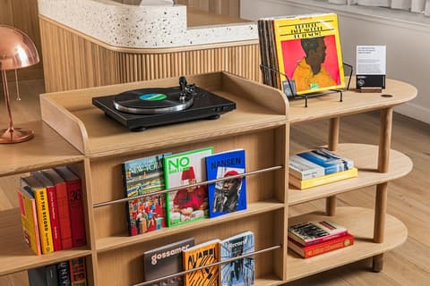 Mint House at 70 Pine, Lobby