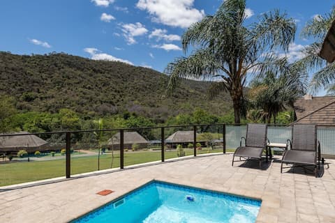 Hazyview Cabanas, Terrace/patio