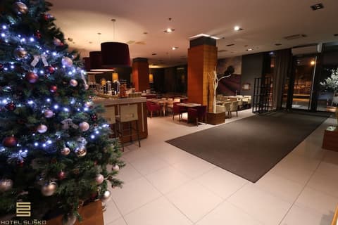 Hotel Slisko, Interior entrance